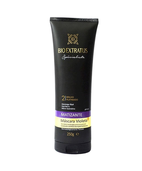 imagem do produto Mscara bio extratus matizante violeta 250g - BIO EXTRATUS