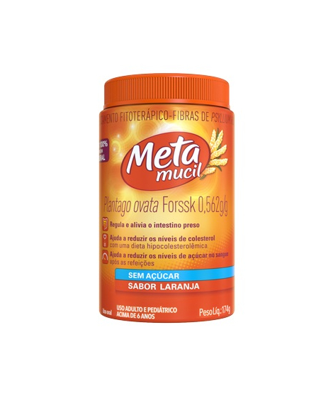 imagem do produto Metamucil sabor laranja pote 174g - PROCTER E GAMBLE