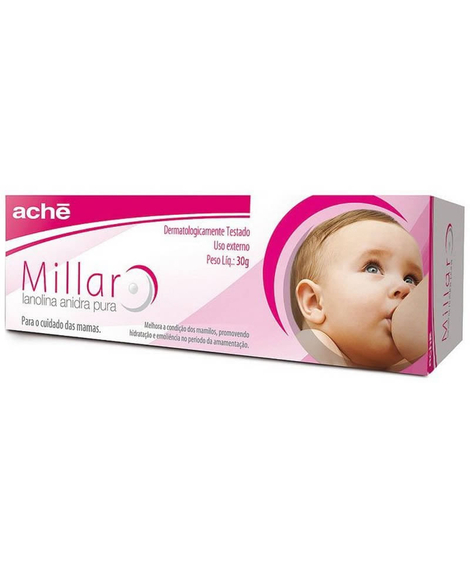 imagem do produto Millar creme hidratante para seios 30g - ACHE