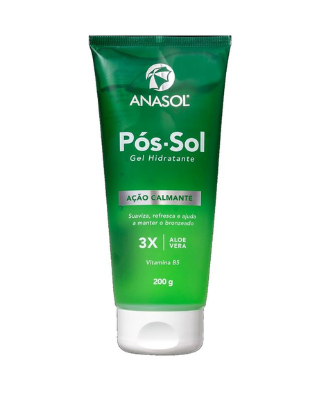 imagem do produto Ps sol anasol gel hidratante ao calmante 200g - DAHUER