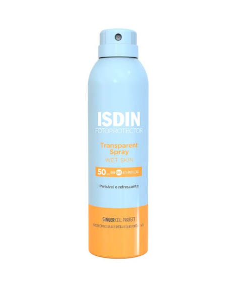 imagem do produto Protetor solar isdin transparent spray fps50 250ml - ISDIN