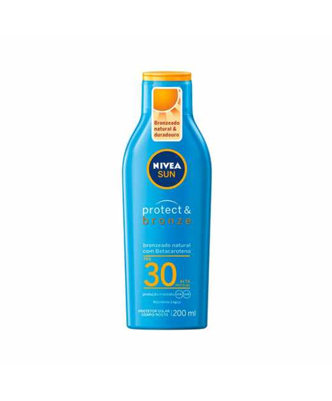 imagem do produto Protetor solar nivea protect&bronze fps30 200ml - NIVEA