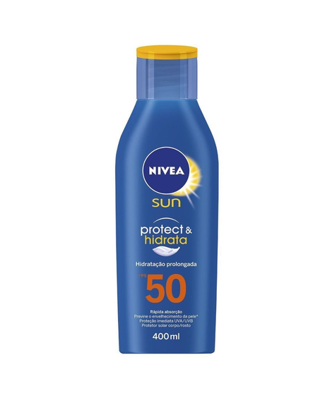 imagem do produto Protetor solar nivea protect&hidrata fps50 200ml - NIVEA