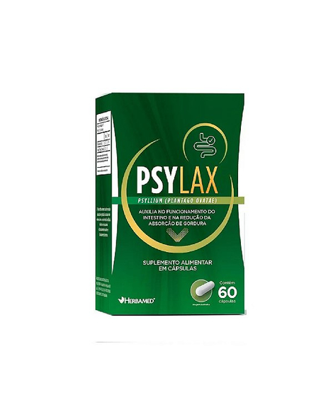 imagem do produto Psylax 60 cpsulas - HERBAMED