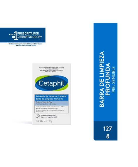 imagem do produto Sabonete cetaphil limpeza profunda 127g - GALDERMA