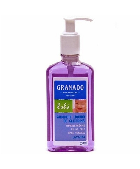 imagem do produto Sabonete liquido granado bebe lavanda 250ml - GRANADO