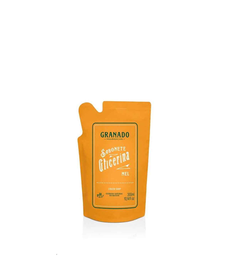 imagem do produto Sabonete liquido granado refil mel 300ml - GRANADO