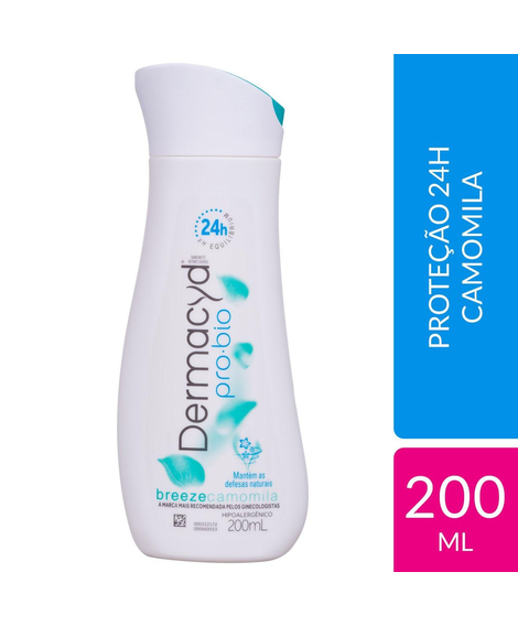 imagem do produto Sabonete liquido ntimo dermacyd breeze camomila 200ml - EMS