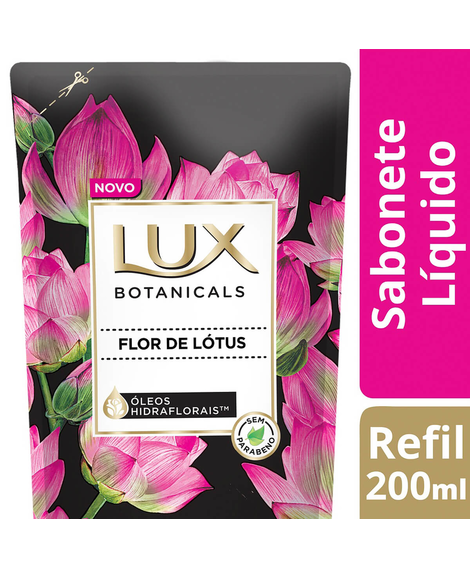 imagem do produto Sabonete liquido lux refil flor lotus 200ml - UNILEVER