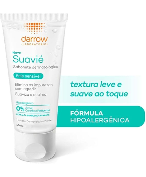 imagem do produto Sabonete liquido suavie pele sensivel 60ml - DARROW