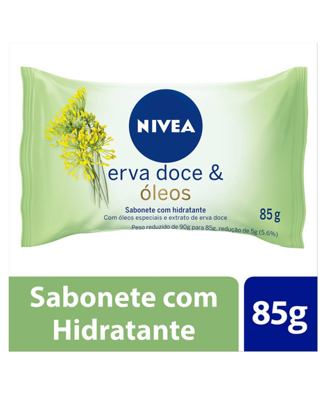 imagem do produto Sabonete nivea erva doce e leos 85g - NIVEA