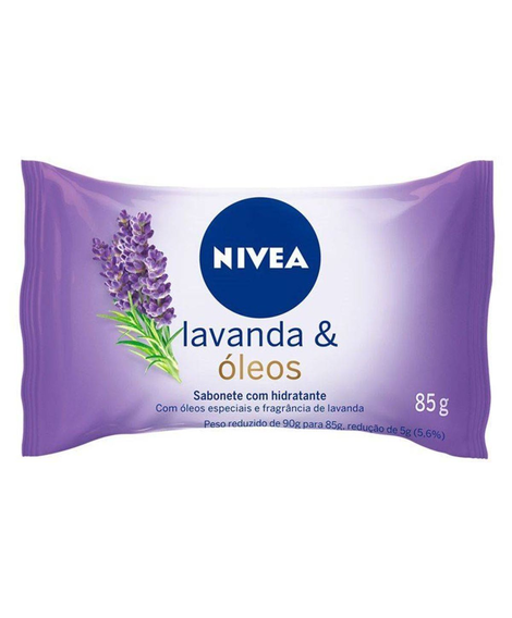 imagem do produto Sabonete nivea lavanda e leos 85g - NIVEA