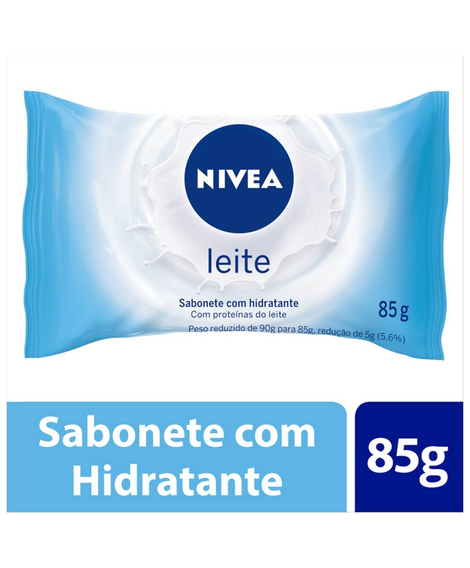 imagem do produto Sabonete nivea leite 85g - NIVEA