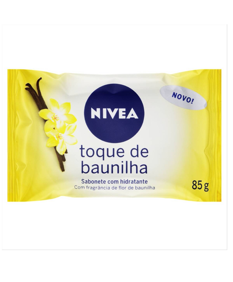 imagem do produto Sabonete nivea toque de baunilha 85g - NIVEA