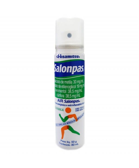 imagem do produto Salonpas aerosol 80ml - HISAMITSU