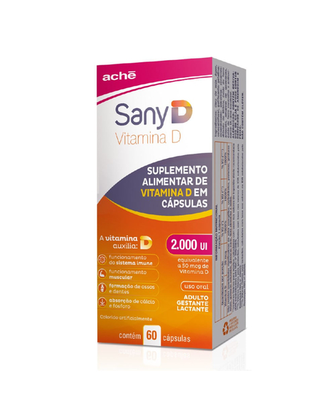 imagem do produto Sany d 2.000ui 60 cpsulas - ACHE