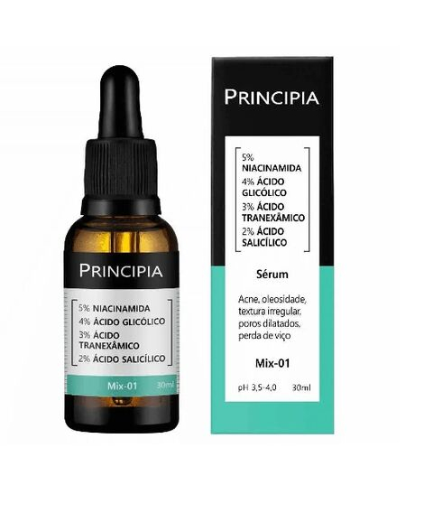 imagem do produto Serum facial anti-acne principia mix-01 30ml - PRINCIPIA