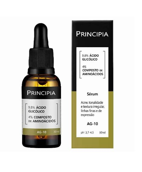 imagem do produto Serum facial principia 10%acido glicolico 30ml - PRINCIPIA