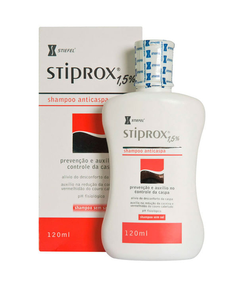 imagem do produto Shampoo anticaspa stiprox 1.5% 120ml - GSK