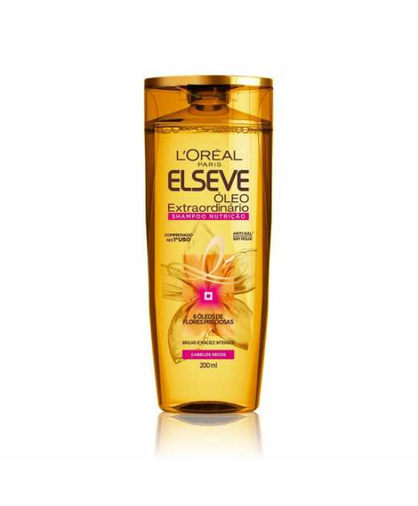 imagem do produto Shampoo elseve leo extraordinrio nutrio 200ml - LOREAL