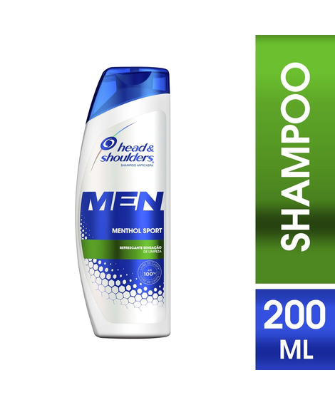 imagem do produto Shampoo head&shoulders menthol refrescante 200ml - PROCTER E GAMBLE