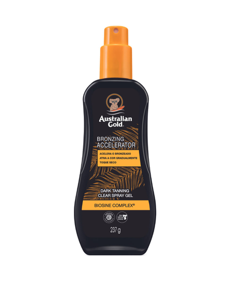 imagem do produto Spray acelerador bronze australian gold dark inst 237g - AUSTRALIAN GOLD