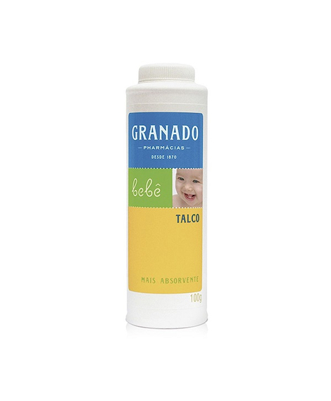 imagem do produto Talco granado bebe 100g - GRANADO