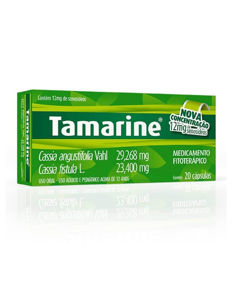 imagem do produto Tamarine 12mg 20 capsulas - HYPERA PHARMA