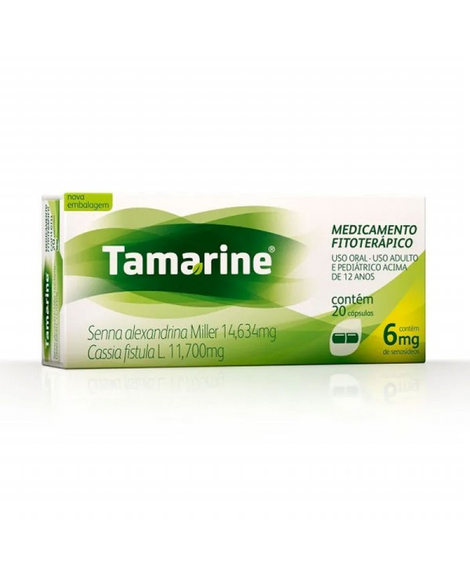 imagem do produto Tamarine 6mg 20 capsulas - HYPERA PHARMA