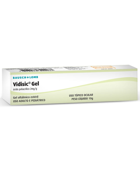 imagem do produto Vidisic gel oftlmico 10g - BAUSCH E LOMB