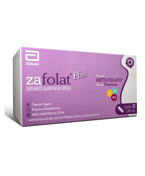 imagem do produto Zafolat plus 30 cpsulas - ABBOTT