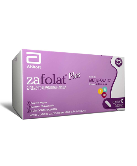 imagem do produto Zafolat plus 90 cpsulas - ABBOTT